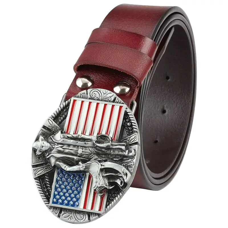 Boucle de Ceinture Américaine Western