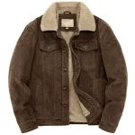Veste Cowboy Marron Homme