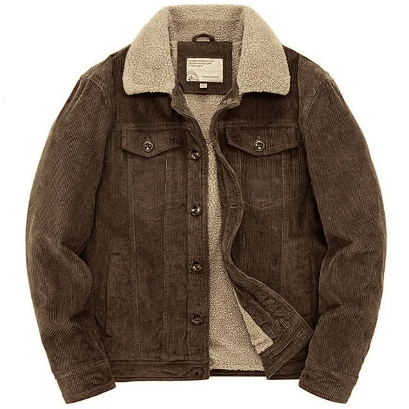 Veste Cowboy Marron Homme