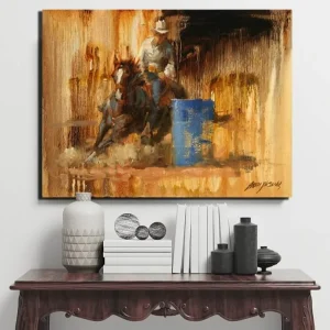 Reproduction de Tableau Western