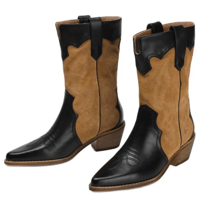 Détails des bottes de danse country