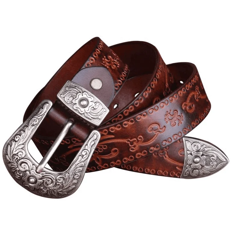 Détails de la Ceinture Design Western