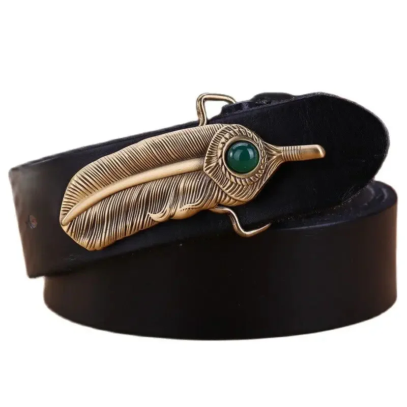 Ceinture de Cowboy Femme en cuir pleine fleur