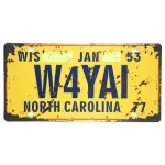 Plaque d'Immatriculation North Carolina