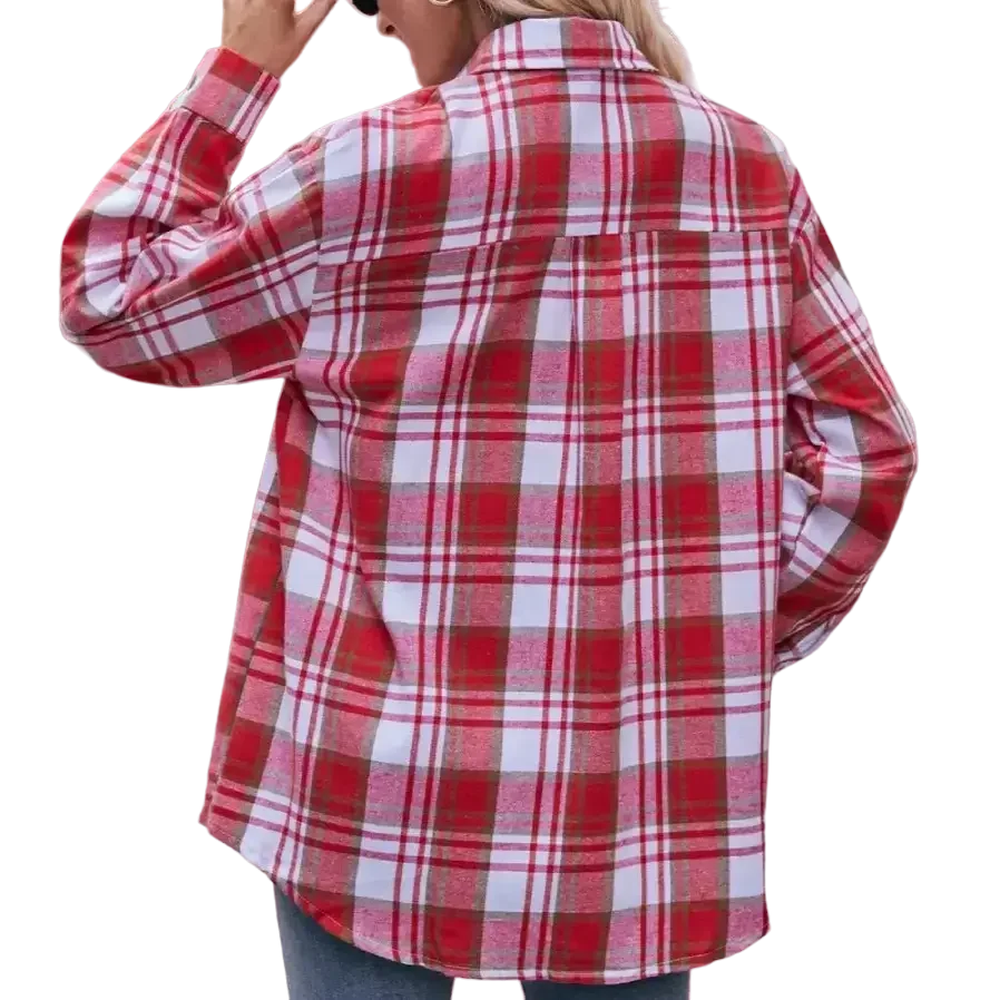 Chemise Country à Carreaux pour Femme