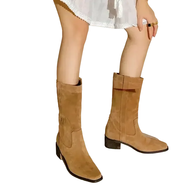 Bottes Cowboy en Daim