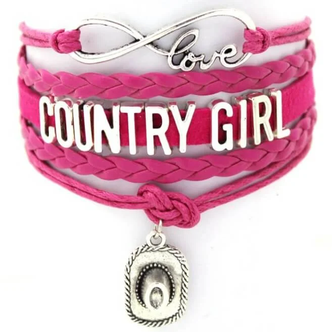 Bracelet Country en Coloris Variés