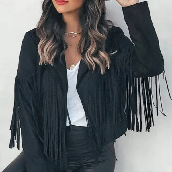Veste Western à Franges Femme – Image 6