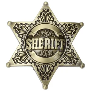 Boucle de Ceinture Shérif