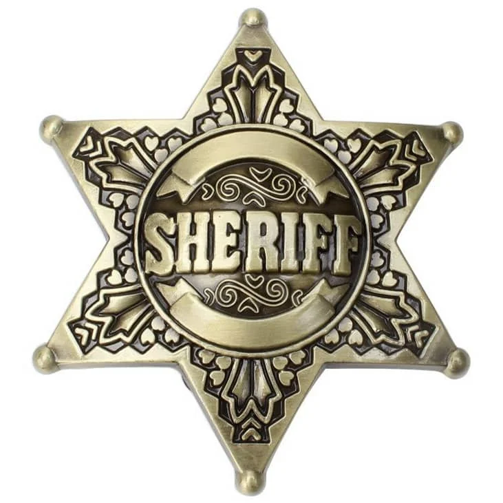 Boucle de Ceinture Shérif