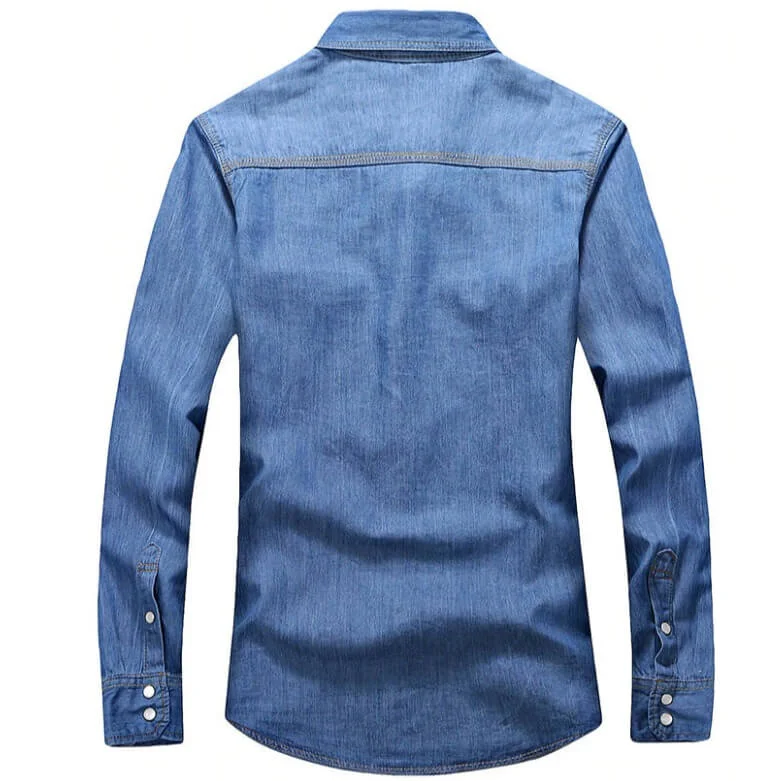 Détails de la Chemise Cowboy en Jean