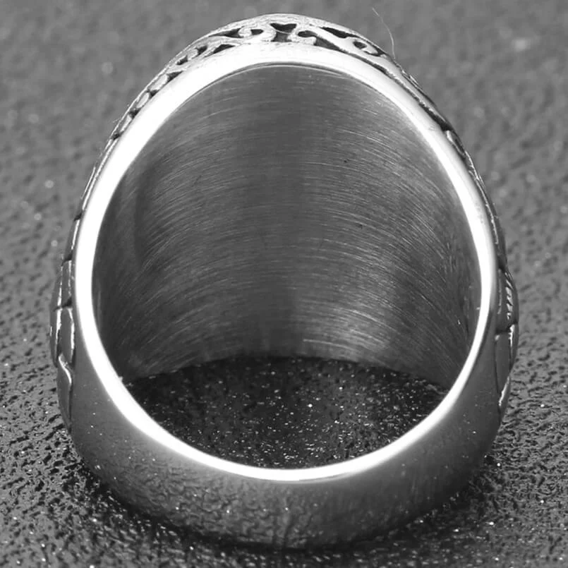 Bague Western avec Pierre Semi-Précieuse