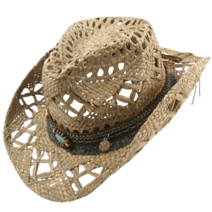 Chapeau Western en Paille Homme
