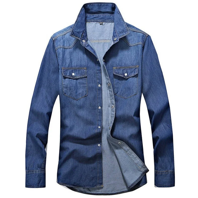 Chemise Cowboy en Jean Détails