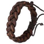 Bracelet en Cuir Tressé