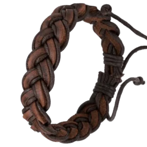 Bracelet en Cuir Tressé