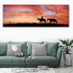 Tableau Cowboy Couleur