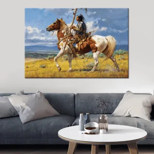Tableau Cheval Indien