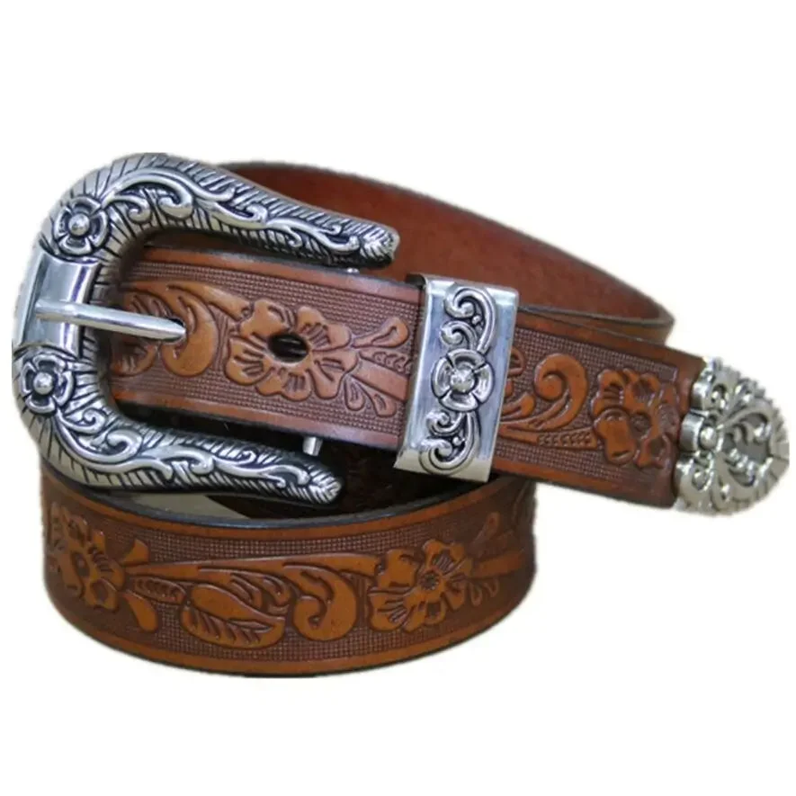 Ceinture Western en Cuir