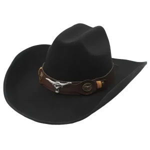 Chapeau Western Noir