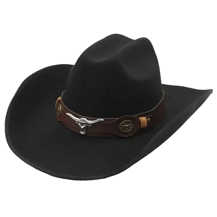 Chapeau Western Noir
