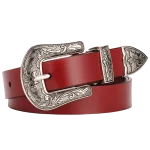 Ceinture Western Rouge
