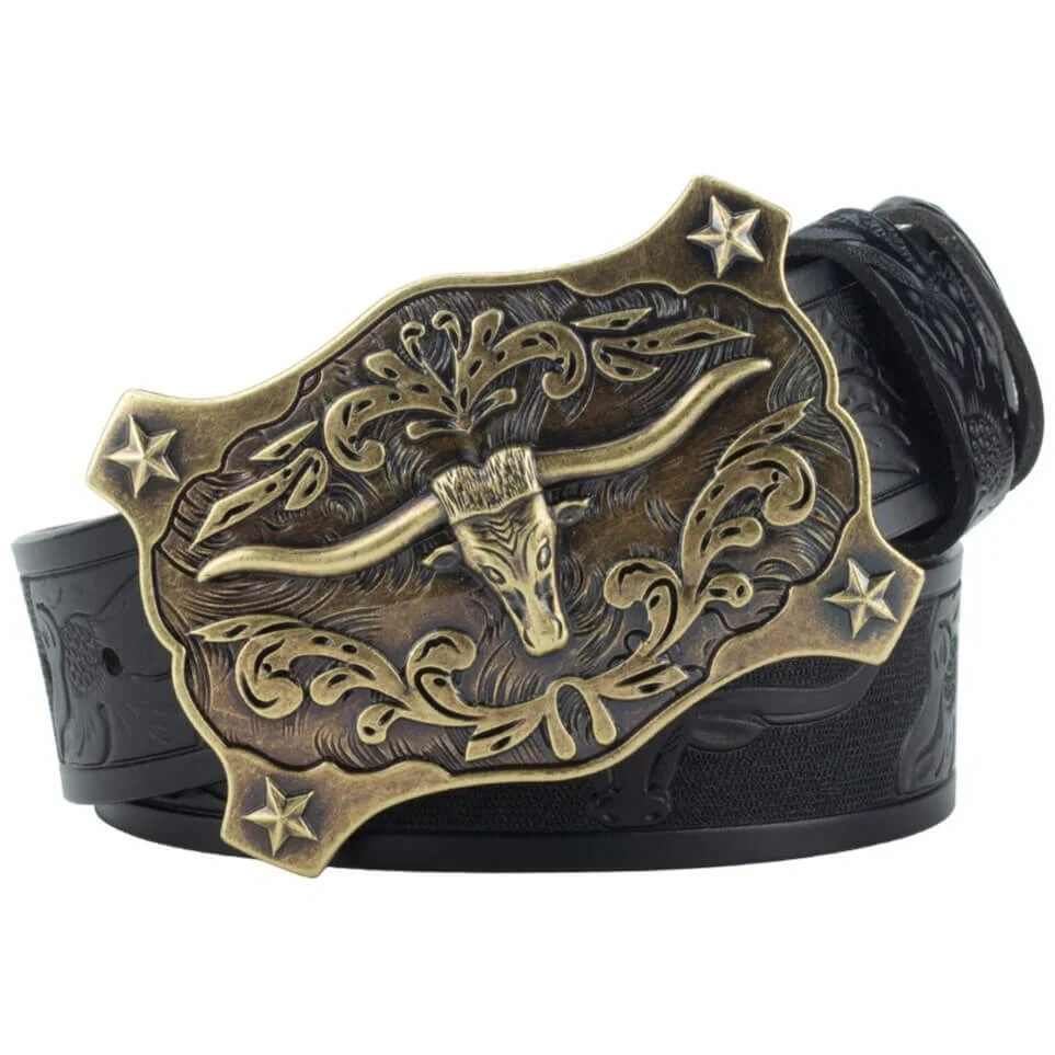 Ceinture Far West en Cuir