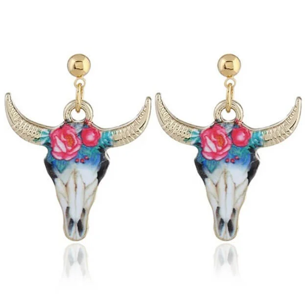 Boucles d'oreilles cowboy pour femme