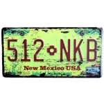 Plaque d'Immatriculation New Mexico