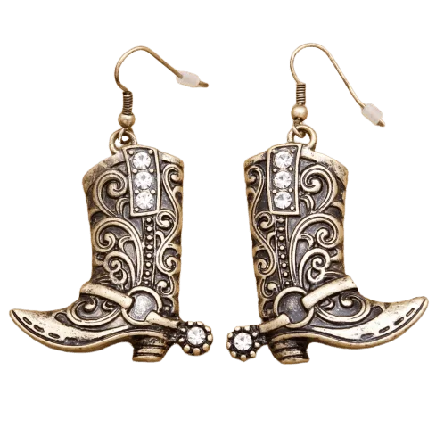 Boucles d'oreilles santiags