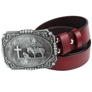 Ceinture Western Homme à Grosse Boucle