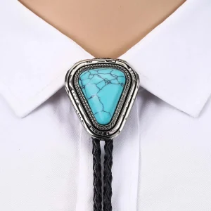 Bolo Tie Pierre Bleue