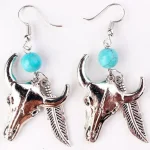 Boucles d'Oreilles Style Far West