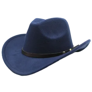 Chapeau Country Bleu