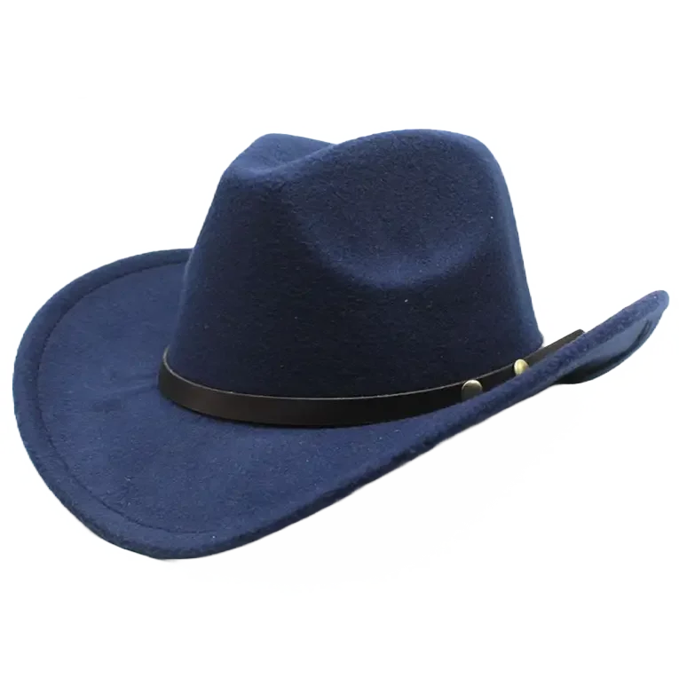 Chapeau Country Bleu