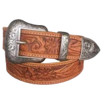 Ceinture Western Artisanale en Cuir