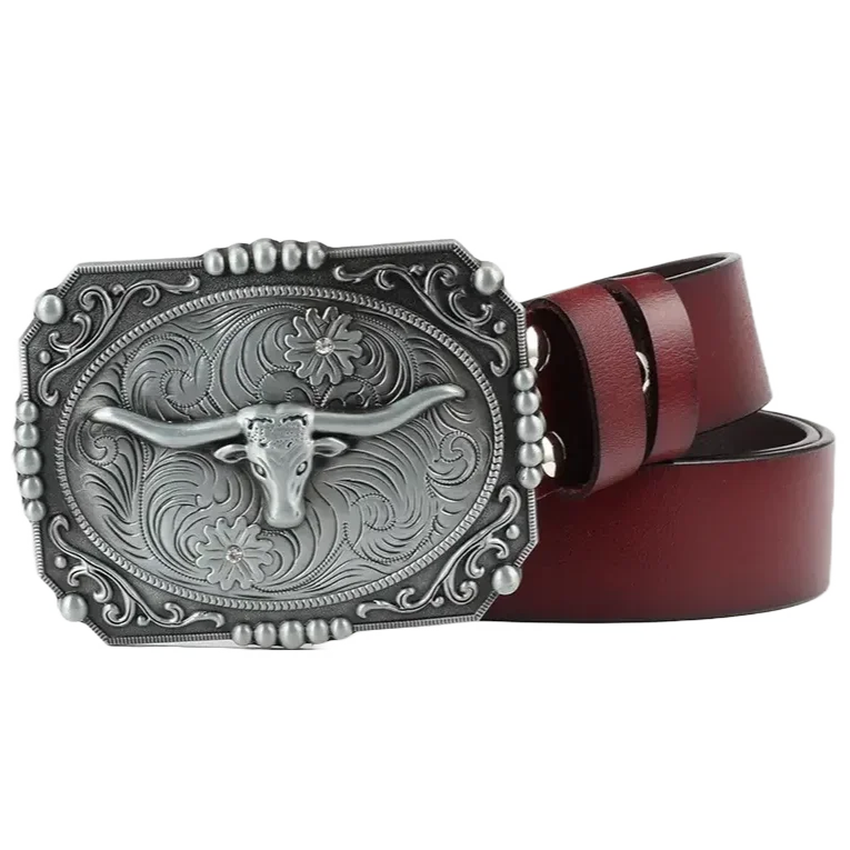Détails de la Boucle de Ceinture Western