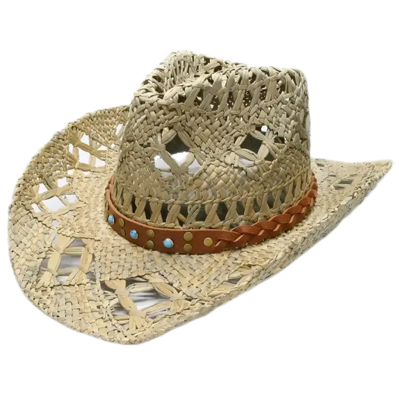Chapeau Cowgirl en Paille