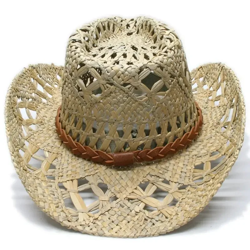 Chapeau Cowgirl en Paille pour les Amoureuses de la Mode Western