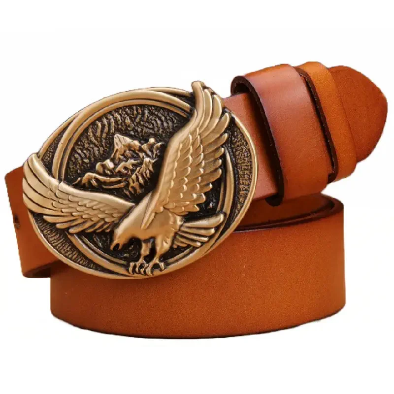 Ceinture Western à Boucle Dorée
