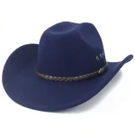 Chapeau de Cowboy Bleu