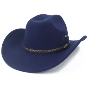 Chapeau de Cowboy Bleu
