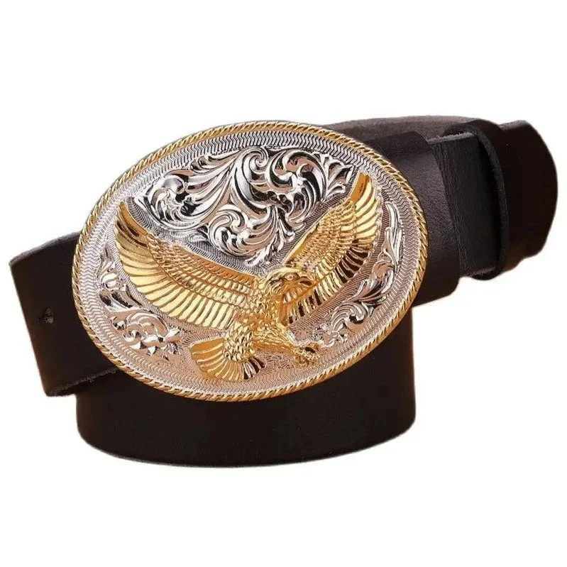 Ceinture Western Homme en cuir
