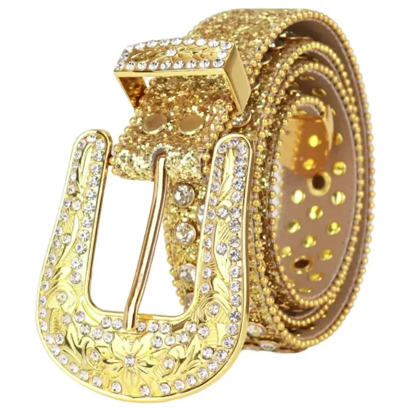 Ceinture Cowgirl Dorée – Image 3