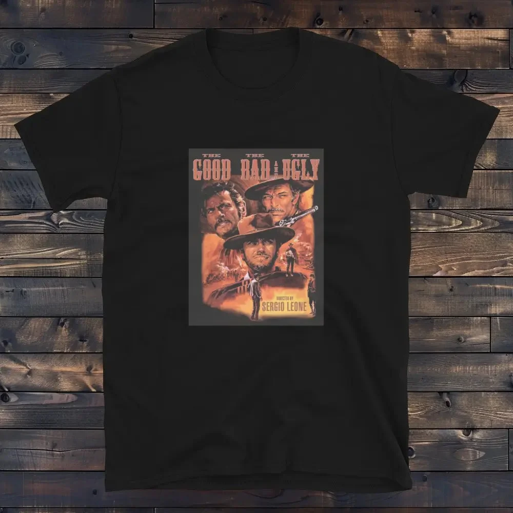 T-Shirt Film Western sur fond neutre