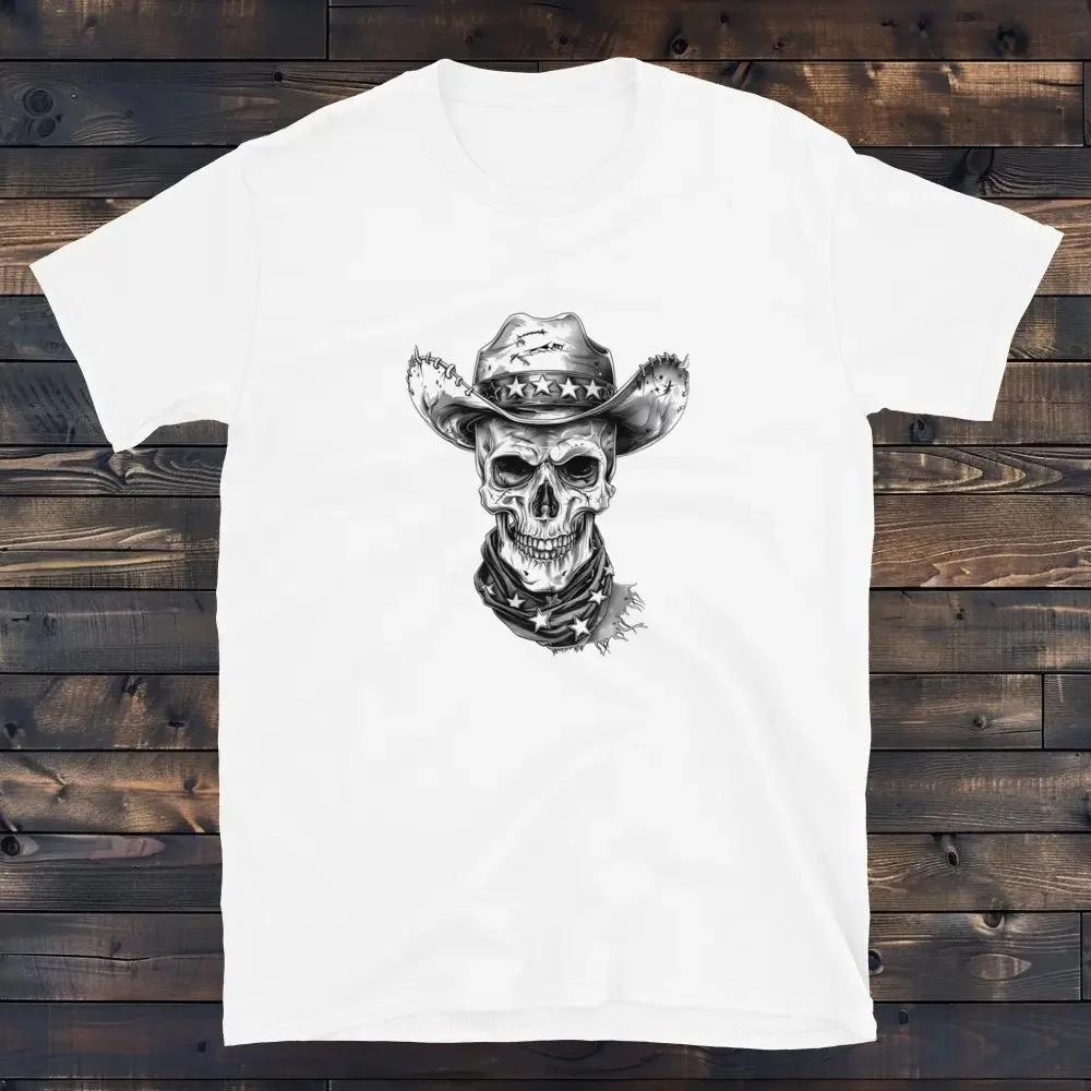 T-Shirt Cowboy Skull