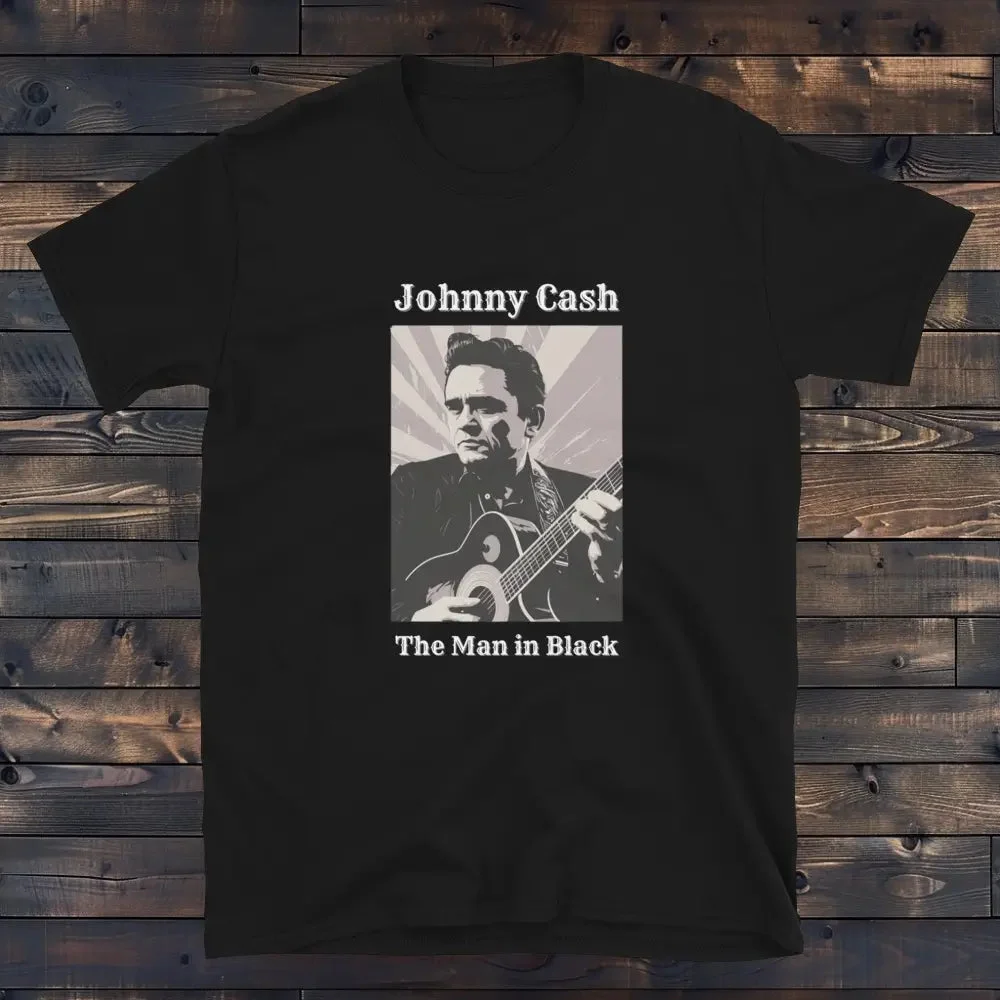 Tee Shirt Johnny Cash - Vue de près