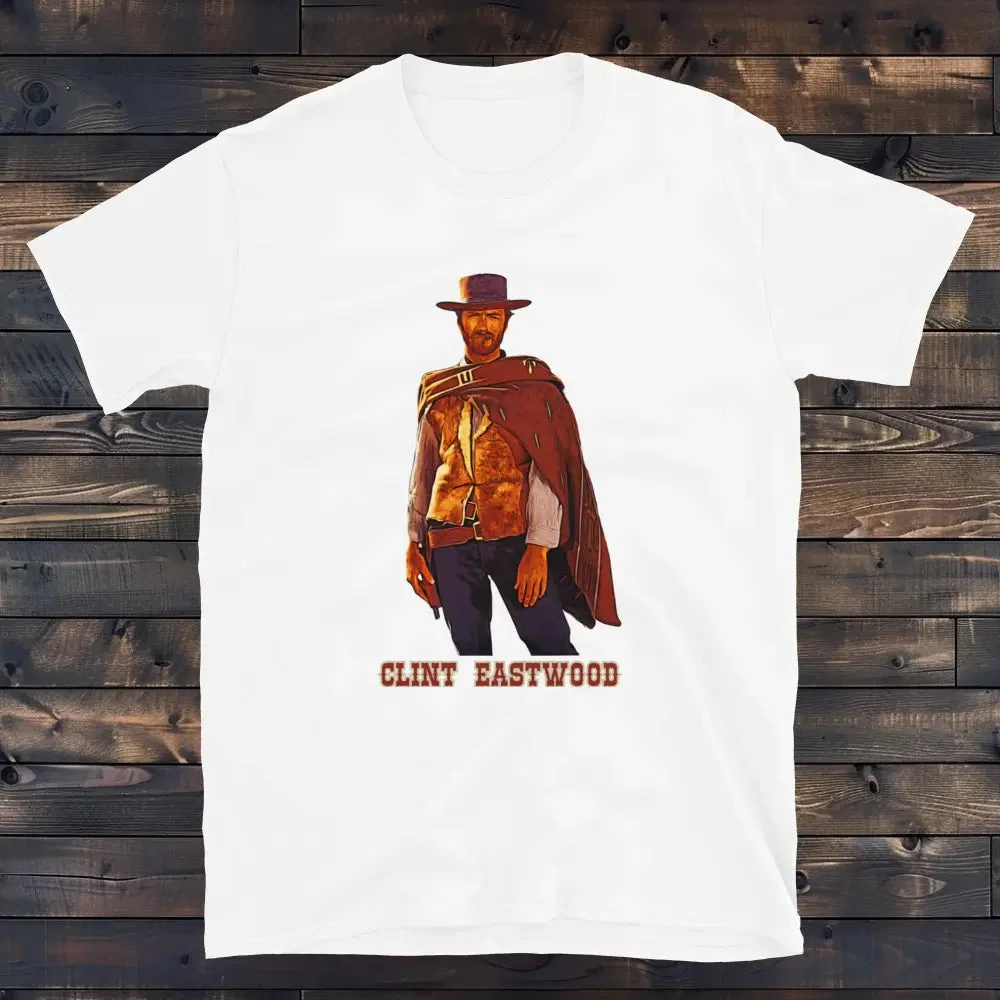 T-Shirt Clint Eastwood en style western