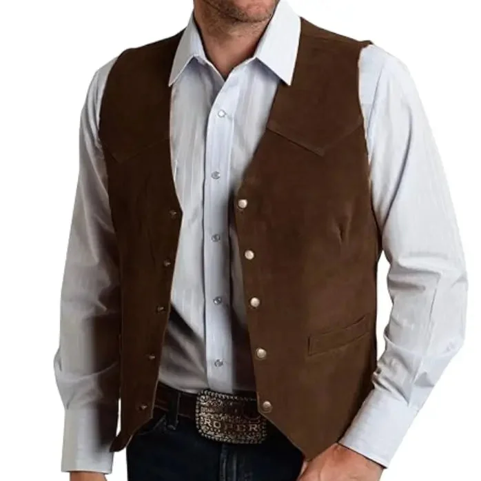 Gilet Style Western Homme
