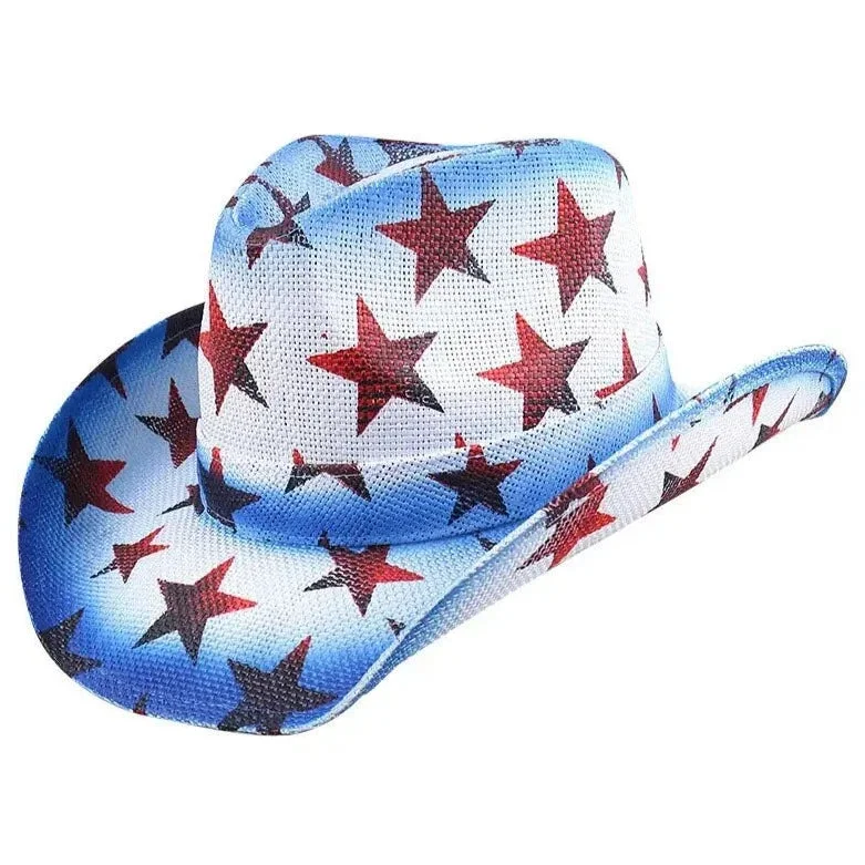 Chapeau Cowboy Excentrique - Vue de face